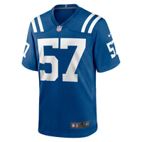 Indianapolis Colts Jaylon Carlies Nike Royal Game Jersey