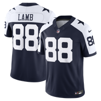 Dallas Cowboys CeeDee Lamb Nike Navy Alternate Vapor F.U.S.E. Stitched Limited Jersey