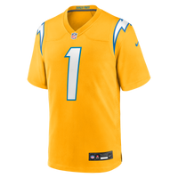 Los Angeles Chargers Quentin Johnston Nike Gold Alternate Charger Power Game Player Jersey