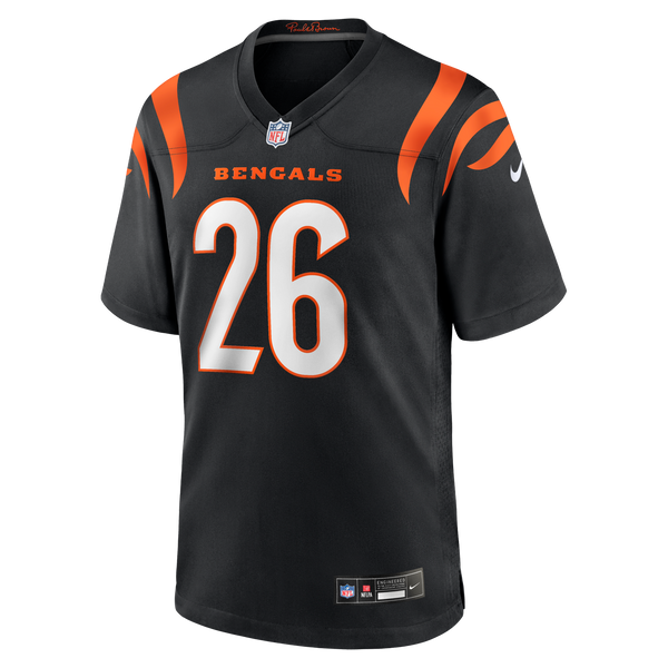 Cincinnati Bengals Ja'Sir Taylor Nike Black Team Game Jersey