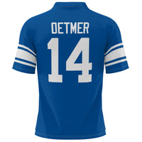 Ty Detmer BYU Cougars Heisman Football Jersey - Royal
