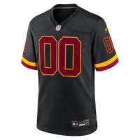 Washington Commanders Nike Black Hail Raiser Alternate Custom Game Jersey