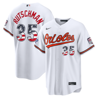 2026 All-Star Edition Stars & Stripes Baltimore Orioles Adley Rutschman Nike White Stadium Jersey