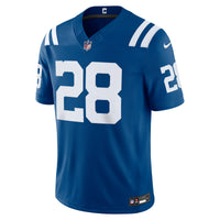 Indianapolis Colts Jonathan Taylor Nike Royal Team Vapor F.U.S.E. Stitched Limited Jersey