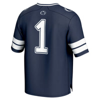 #1 Penn State Nittany Lions GameDay Greats Lightweight Collegiate Football Fashion Jersey - Navy
