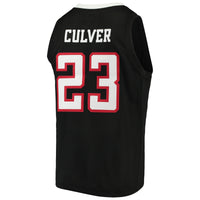 Jarrett Culver Texas Tech Red Raiders Original Retro Brand Alumni Basketball Jersey - Black