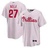 Philadelphia Phillies Aaron Nola Nike White Home Replica Player Name Jersey