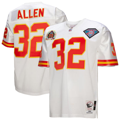Kansas City Chiefs 1994 Marcus Allen Mitchell & Ness White Authentic Throwback Retired Player Jersey