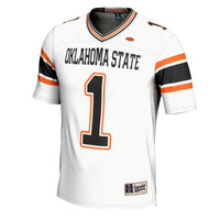 #1 Oklahoma State Cowboys GameDay Greats Football Jersey - White