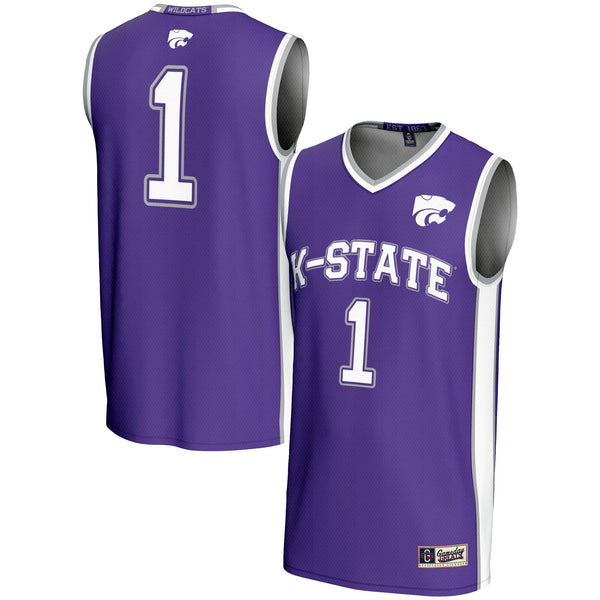 #1 Kansas State Wildcats GameDay Greats Lightweight Basketball Jersey - Purple