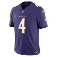 Baltimore Ravens Zay Flowers Nike Purple Vapor F.U.S.E. Limited Jersey