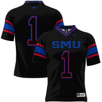 #1 SMU Mustangs GameDay Greats Endzone Football Jersey - Black