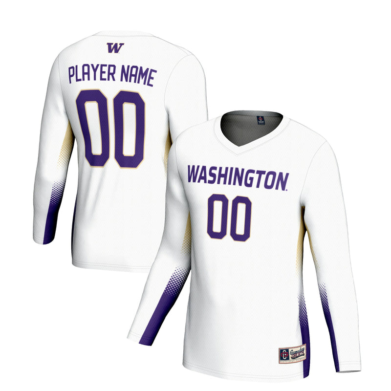 Washington Huskies GameDay Greats NIL Lightweight Volleyball Jersey - White