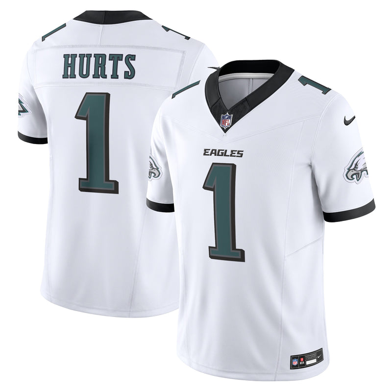 Philadelphia Eagles Jalen Hurts Nike White Vapor F.U.S.E. Limited Jersey