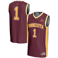 #1 Minnesota Golden Gophers GameDay Greats Lightweight Basketball Jersey - Maroon