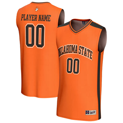 Oklahoma State Cowboys GameDay Greats Lightweight Collegiate Basketball NIL Pick-A-Player Fashion Jersey - Orange
