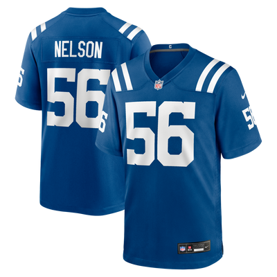 Indianapolis Colts Quenton Nelson Nike Royal Player Game Jersey