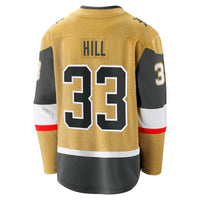 Vegas Golden Knights Adin Hill Fanatics Gold Home Breakaway Jersey