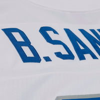 Detroit Lions Barry Sanders Mitchell & Ness White 1989 Legacy Replica Player Jersey