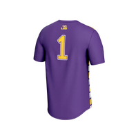 #1 LSU Tigers GameDay Greats Lightweight Soccer Fashion Jersey - Purple