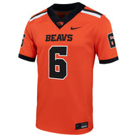 Maalik Murphy Oregon State Beavers Nike Home NIL Football Game Jersey - Orange