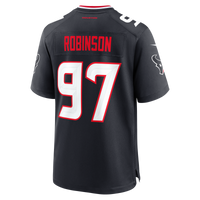 Houston Texans Dominique Robinson Nike Navy Team Game Jersey