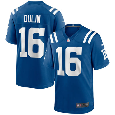 Indianapolis Colts Ashton Dulin Nike Royal Game Jersey