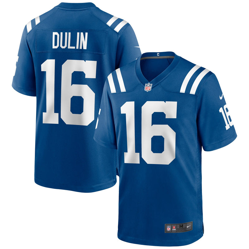 Indianapolis Colts Ashton Dulin Nike Royal Game Jersey