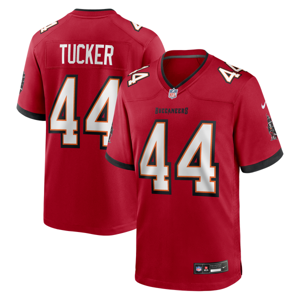 Tampa Bay Buccaneers Sean Tucker Nike Red Game Jersey