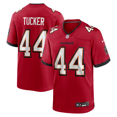 Tampa Bay Buccaneers Sean Tucker Nike Red Game Jersey