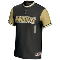 #1 UCF Knights GameDay Greats Lightweight Softball Jersey - Black