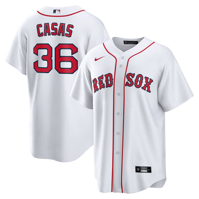 Boston Red Sox Triston Casas Nike White Home Replica Jersey