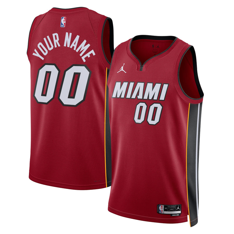 Miami Heat Jordan Statement Swingman Jersey - Custom