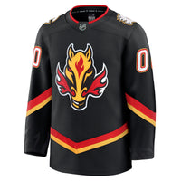 Calgary Flames Fanatics Black Alternate Premium Custom Jersey