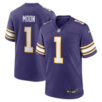 Minnesota Vikings Warren Moon Nike Purple Retired Player Alternate Game Jersey