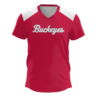 Ohio State Buckeyes GameDay Greats Lightweight Lacrosse Jersey - Scarlet