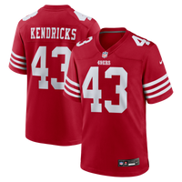 San Francisco 49ers Eric Kendricks Nike Scarlet Team Game Jersey