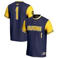 #1 Cal Bears GameDay Greats Lightweight Softball Jersey - Navy