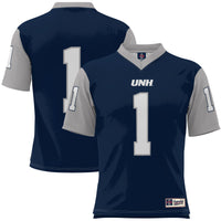 #1 New Hampshire Wildcats GameDay Greats Football Jersey - Navy