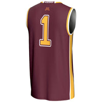 #1 Minnesota Golden Gophers GameDay Greats Lightweight Basketball Jersey - Maroon