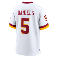 Washington Commanders Jayden Daniels Nike White Game Super Bowl Era Jersey