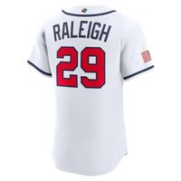 USA Baseball Cal Raleigh Nike White 2026 World Baseball Classic Home Authentic Jersey