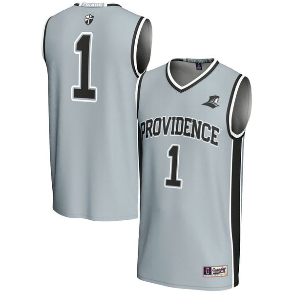 #1 Providence Friars GameDay Greats Lightweight Basketball Jersey - Silver