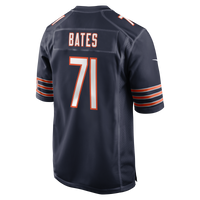 Chicago Bears Ryan Bates Nike Navy Game Jersey