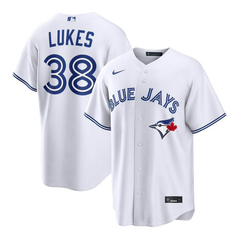 Toronto Blue Jays Nathan Lukes Nike White Home Replica Jersey