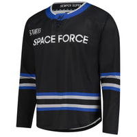 Air Force Falcons Space Force Hockey Replica Jersey - Black