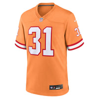 Tampa Bay Buccaneers Antoine Winfield Jr. Nike Orange Throwback Game Jersey