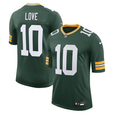 Green Bay Packers Jordan Love Nike Green Vapor Untouchable Stitched Limited Jersey
