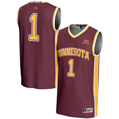 #1 Minnesota Golden Gophers GameDay Greats Lightweight Basketball Jersey - Maroon