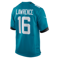 Jacksonville Jaguars Trevor Lawrence Nike Teal Game Jersey